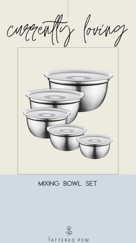 Have you ever had mixing bowls with lids? It is probably one of the most convenient things to have in the kitchen! These are great for salads, meal prep, baking, breading, and more!

#LTKfind #competition

#LTKSale #LTKhome #LTKFind