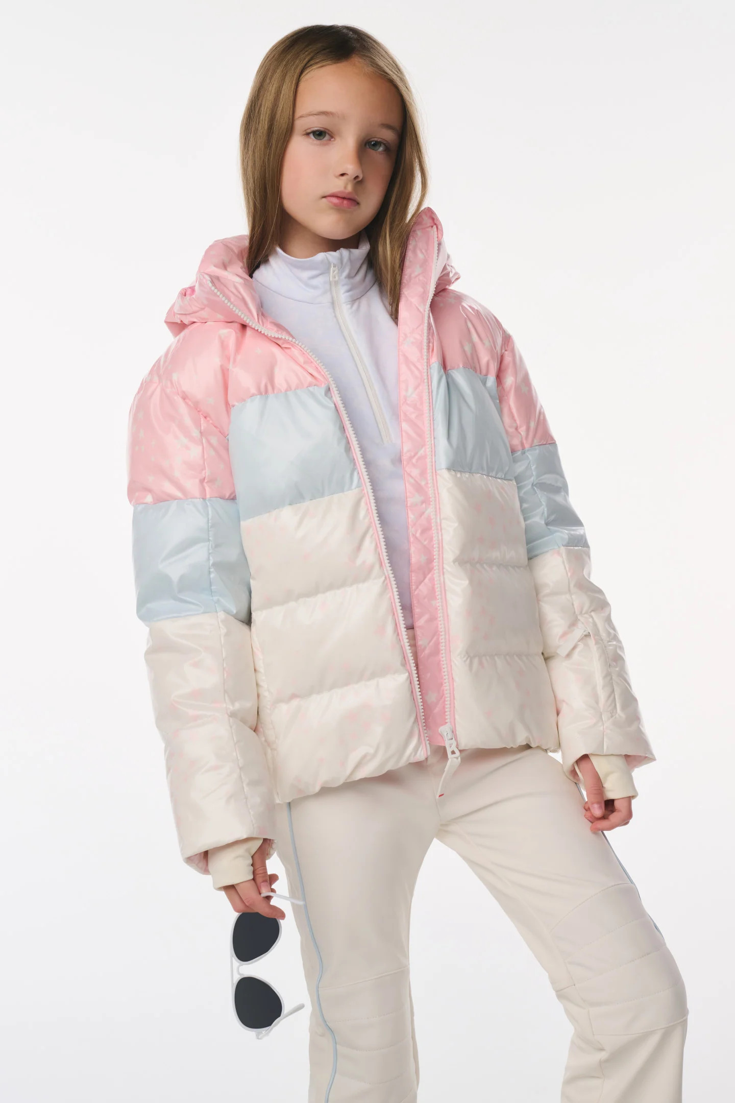 BOGNER x LoveShackFancy Franzi-D Girls Outdoor Jacket | LoveShackFancy
