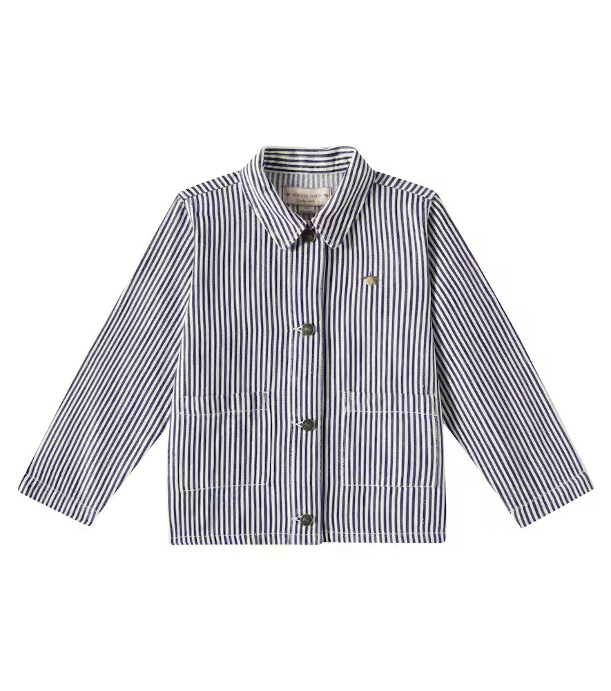 Konges SlÃ¸jd Fender striped cotton twill jacket | Mytheresa (US/CA)
