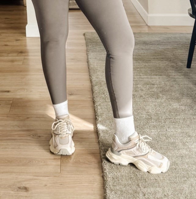 New balance 9060 dupes from Amazon!! Under $75 compared to $160! 
TTS! Wearing a 7. 

#LTKActive #LTKStyleTip #LTKShoeCrush