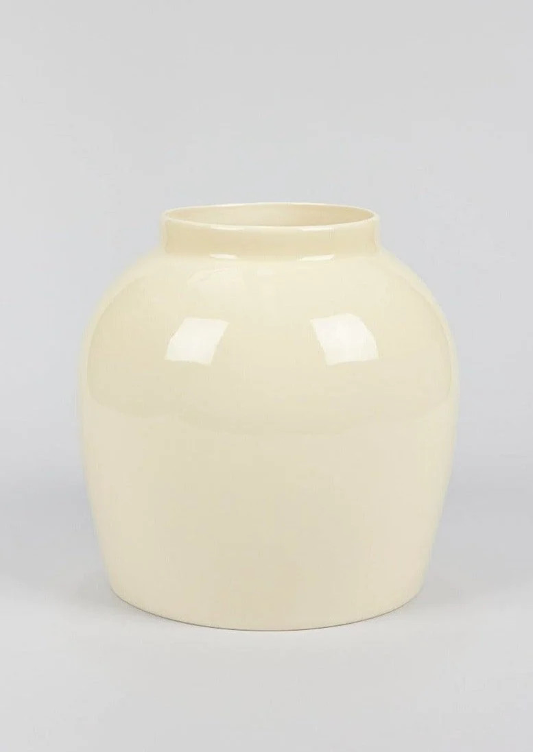 Oversized Marshmallow Ceramic Vase | Large Vases at Afloral.com | Afloral