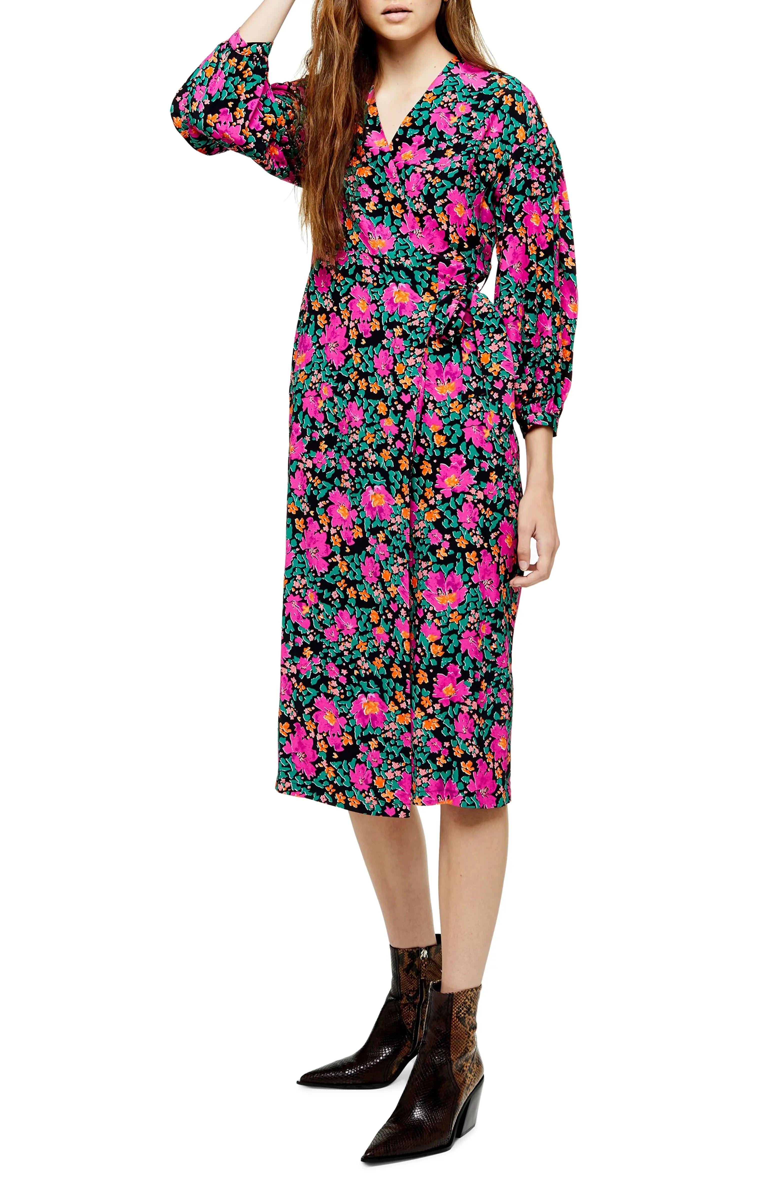 Floral Print Wrap Dress | Nordstrom