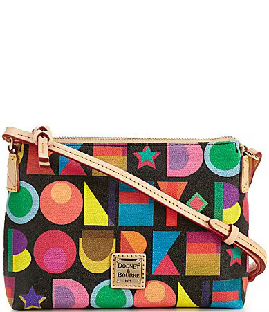 Dooney Bourke Art Deco Pouchette - Black | Dillard's