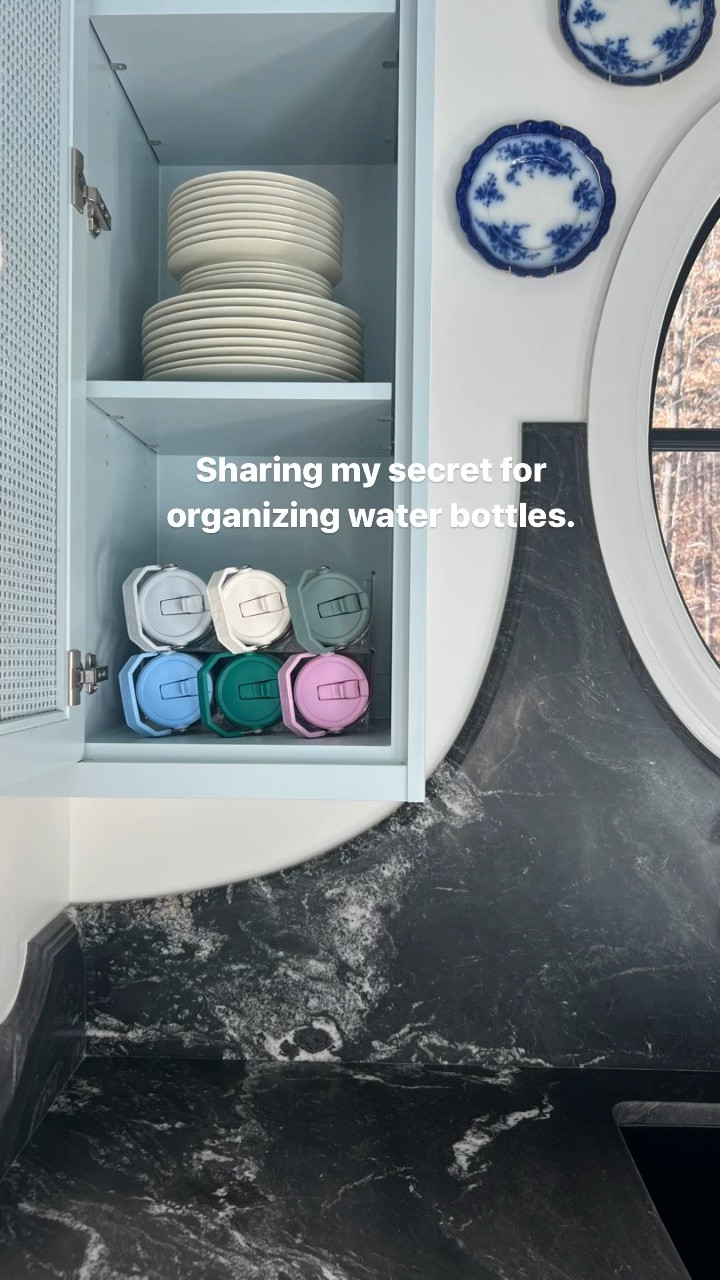 Sharing my secret for organizing our water bottles!

#LTKhome #LTKVideo #LTKMostLoved