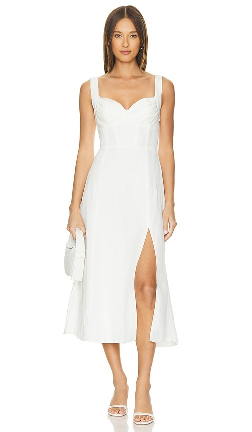 ASTR the Label Estella Dress in White. - size M | Revolve Clothing (Global)
