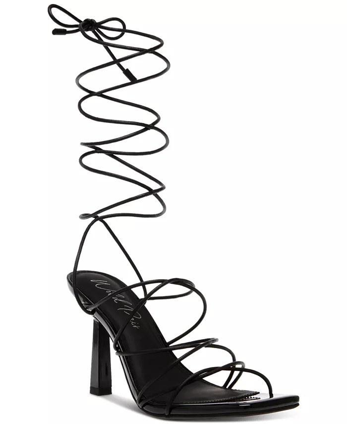 Wild Pair Eross Lace-Up Dress Sandals, Created for Macy's - Macy's | Macy's