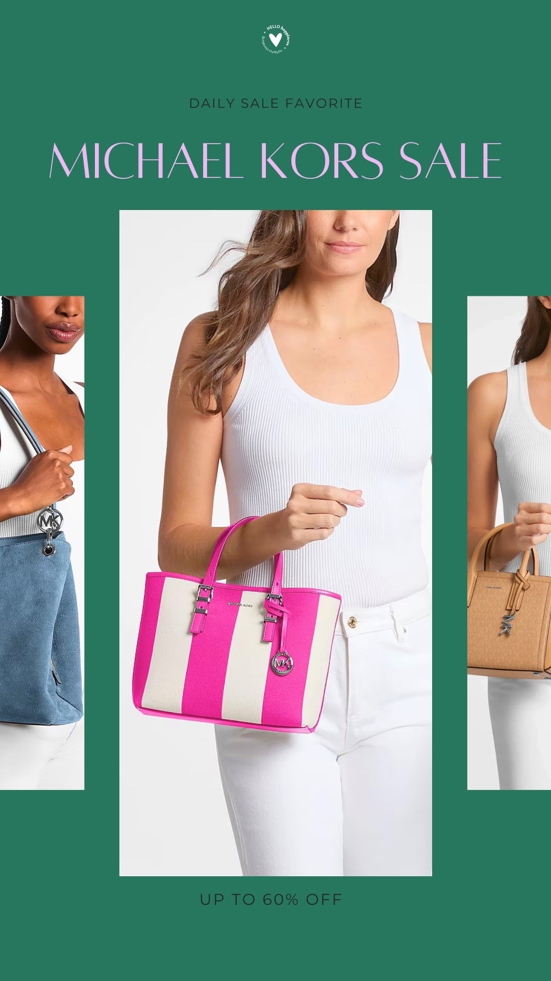 Designer finds for less 💗 Save up to 60% on Michael Kors handbags, wallets, shoes, and more before your favorites sell out.

#LTKSaleAlert #LTKootd #LTKOver40