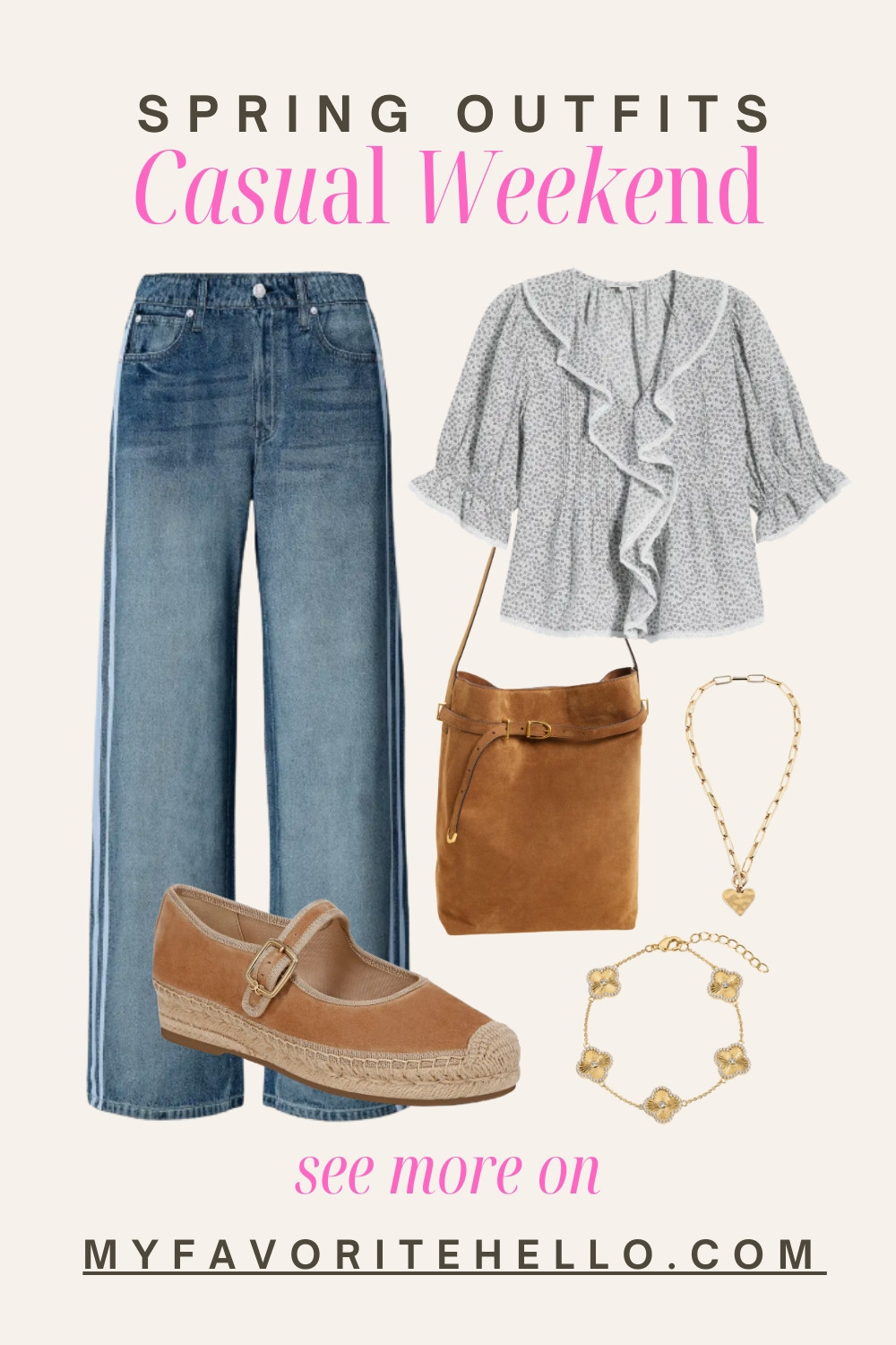 Spring outfit with blue denim, boho outfit for springg

#LTKmomlife #LTKActive #LTKSeasonal