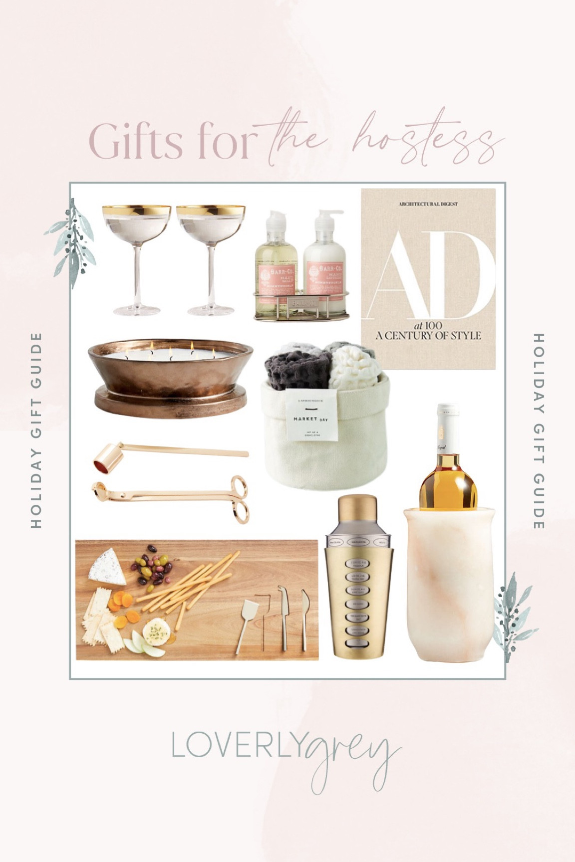 Loverly Grey gift finds for the hostess. Grab these classic items  to complete a home space! 

#LTKHoliday #LTKunder100 #LTKGiftGuide