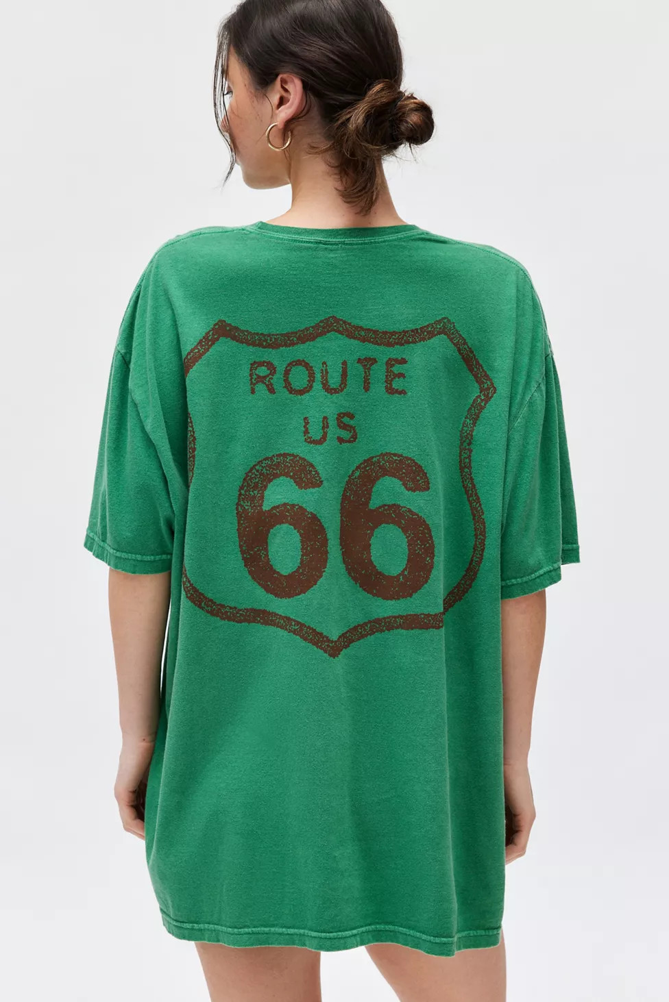 Willie Nelson Route 66 T-Shirt Dress | Urban Outfitters (US and RoW)