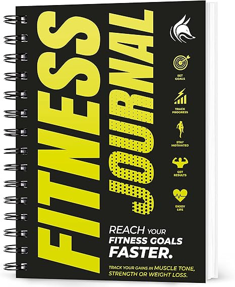 Clever Fox Fitness Journal Workout Log Book - Daily Fitness Planner Workout Journal for Women and... | Amazon (US)