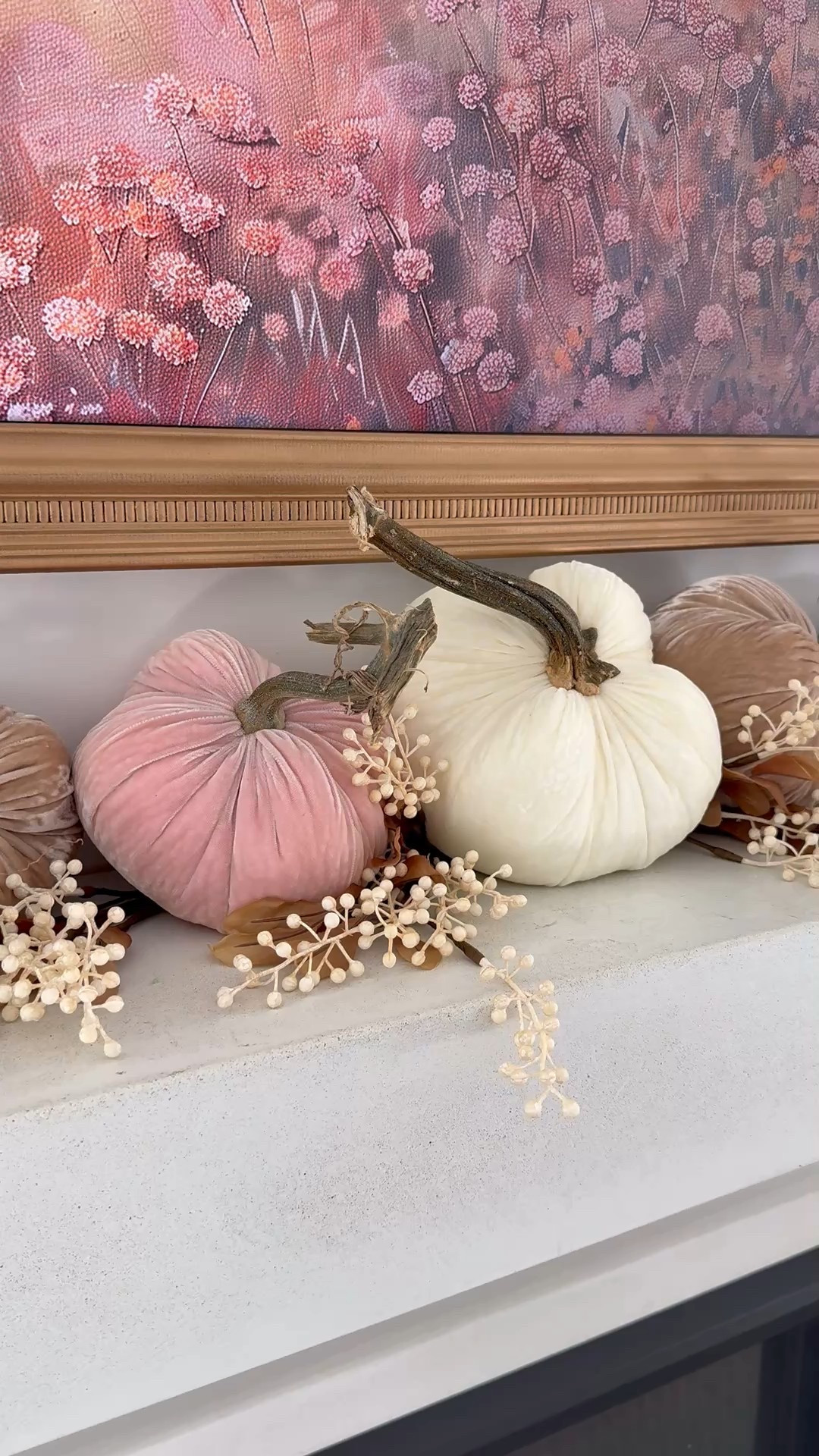 Velvet pumpkins
Fall decor
Mantle decor
Hot skwash


#LTKHome #LTKSaleAlert #LTKFindsUnder50