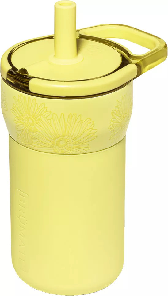 BruMate Leap 12 oz. Kids' Tumbler, Citrus Daisy Yellow | Golf Galaxy