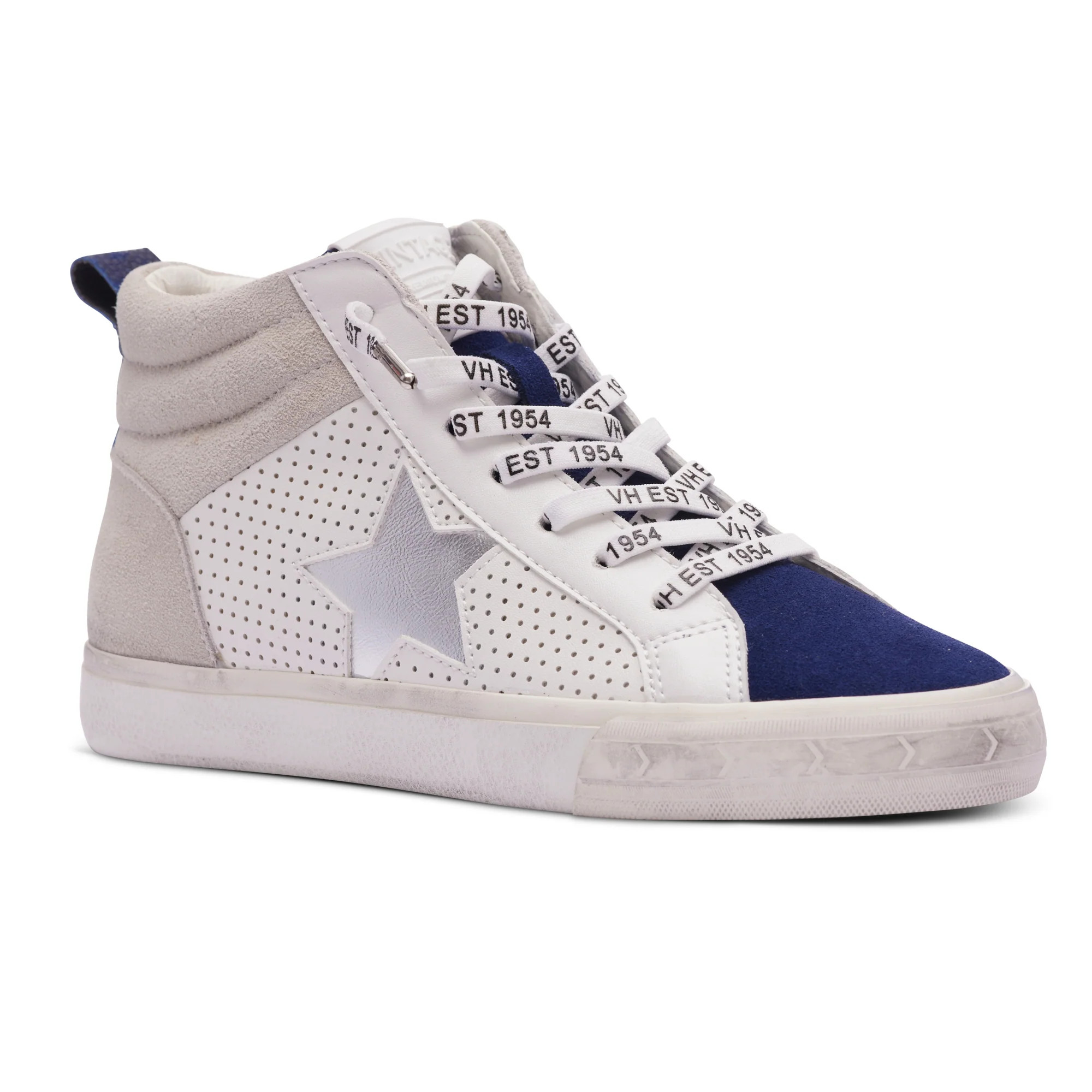 LESTER - WHITE NAVY | Vintage Havana