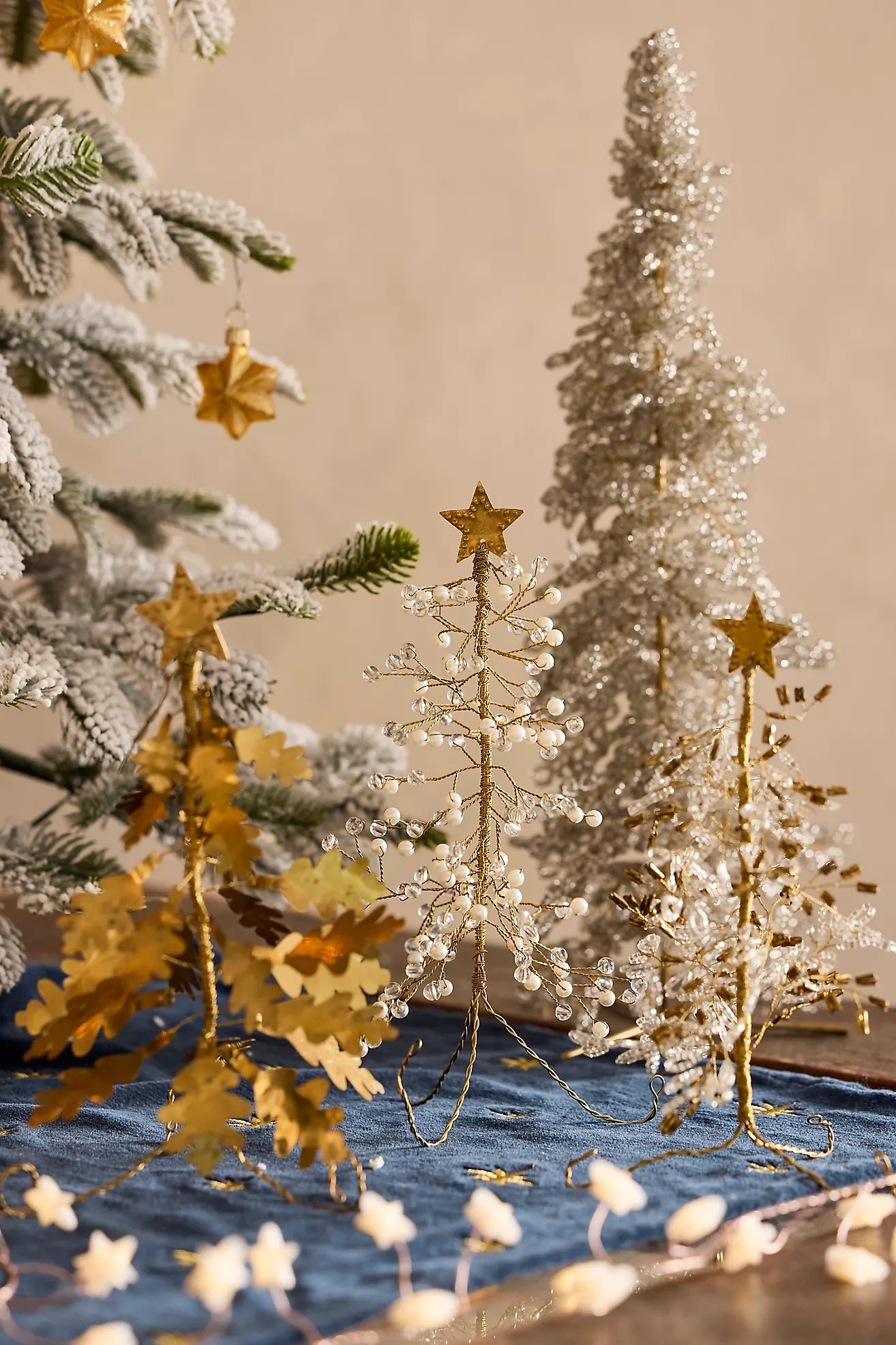 Mini Metal Oak Leaf Tree | Anthropologie (US)