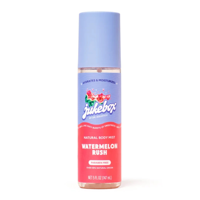 Jukebox Natural Women's Body Mist – Lightweight Mist with Glycerin – Watermelon Rush, 5 fl oz | Walmart (US)