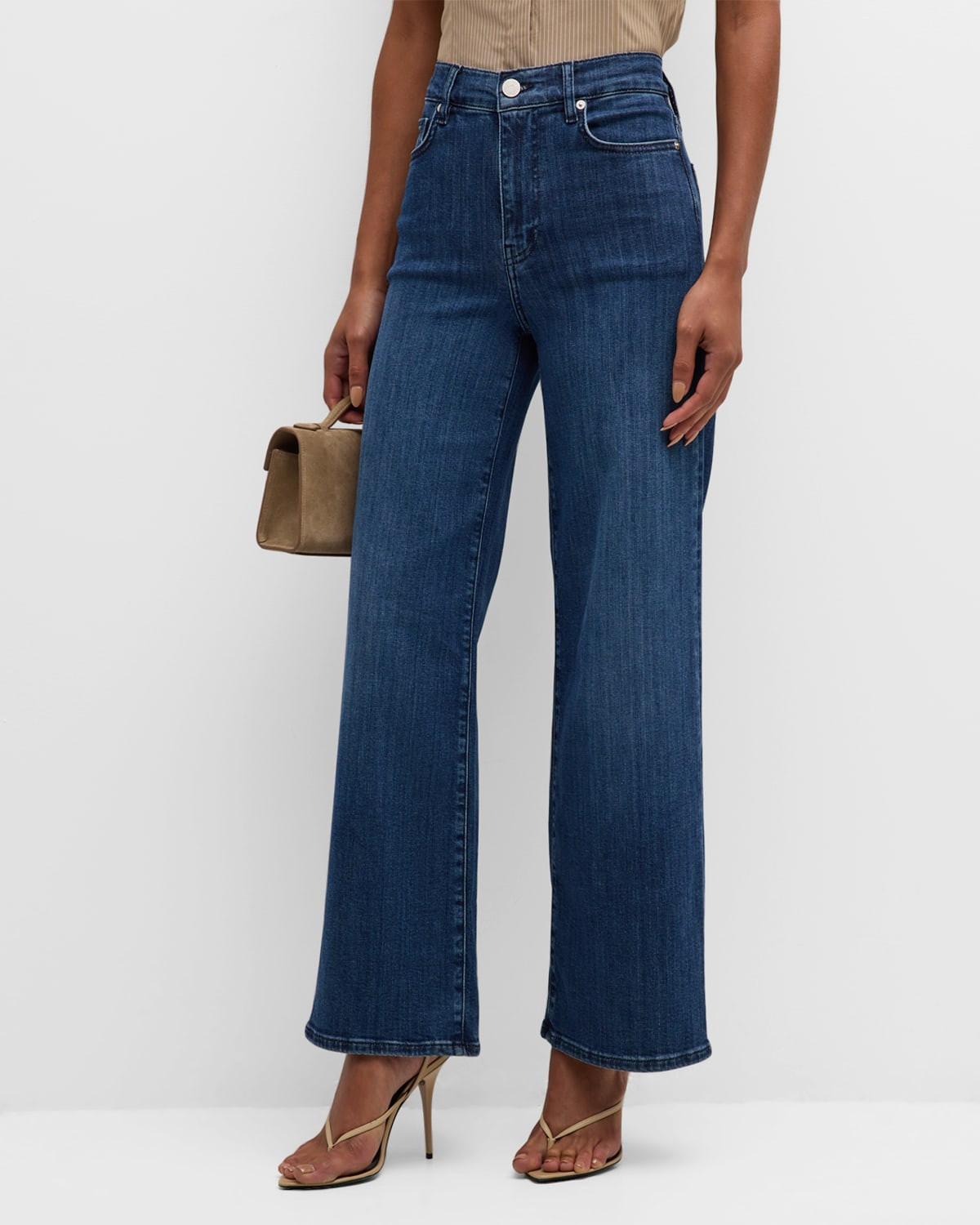 Le Slim Palazzo Jeans | Neiman Marcus