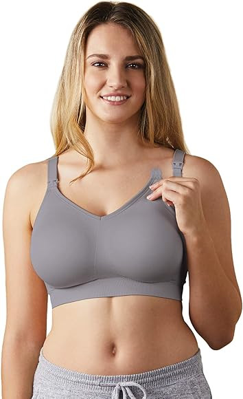 BRAVADO! DESIGNS Body Silk Seamless Wireless Maternity & Nursing Bra | A, B, C, D, DD/E, DDD/F Cu... | Amazon (US)