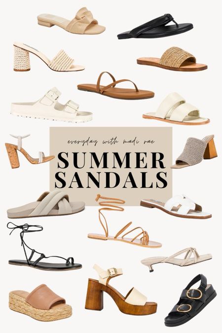 Summer sandals! 

#LTKstyletip #LTKshoecrush