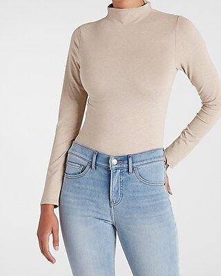 Body Contour Cozy Mock Neck Top | Express