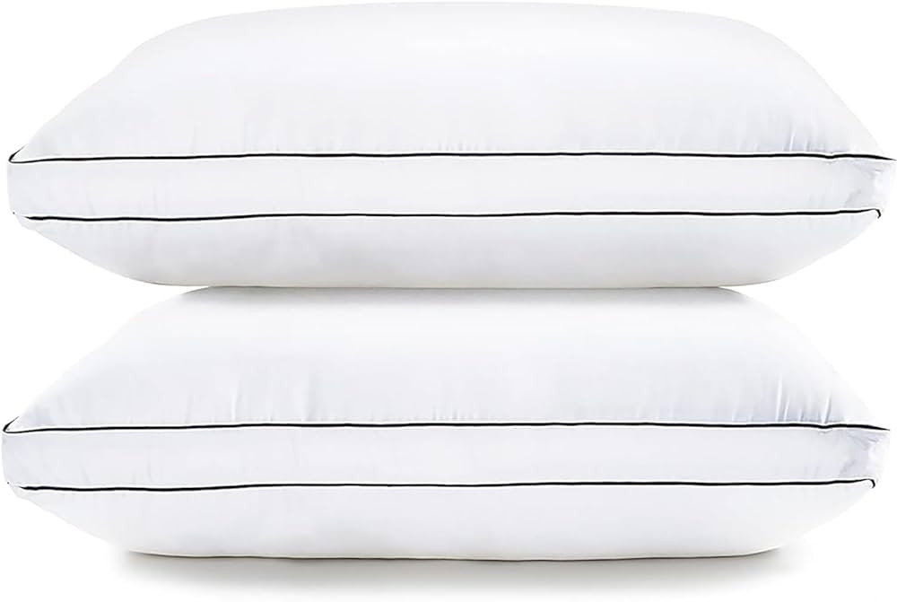 Pillows Standard Size 2 Pack for Sleeping, Soft and Supportive Bed Pillow for Side and Back Sleep... | Amazon (CA)