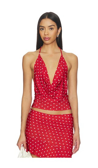 x REVOLVE Elsa Top in Red | Revolve Clothing (Global)