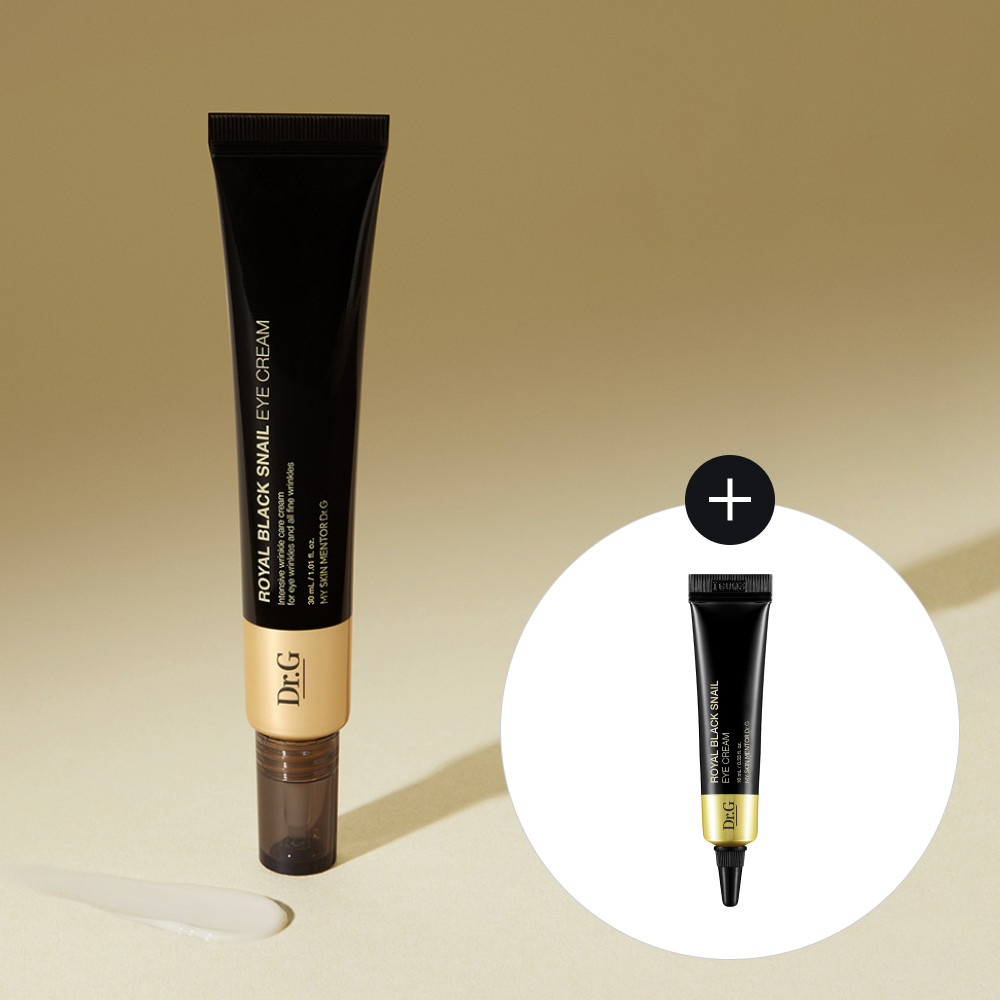 Dr. G Royal Black Snail Eye Cream 30mL Special Set (+10mL) | OLIVE YOUNG Global | Olive Young Global