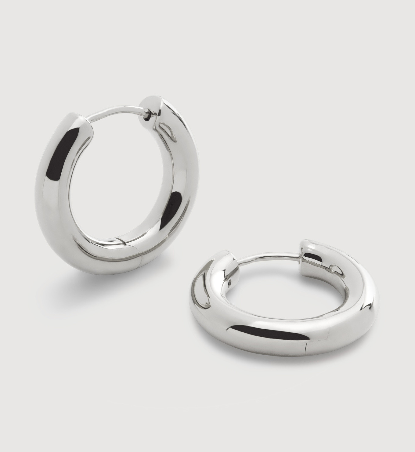 Click Small Hoop Earrings | Monica Vinader (Global)