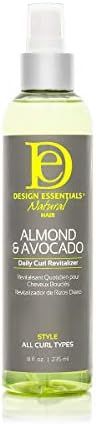 Design Essentials Natural Coconut & Monoi Curl Defining Gelee, with Sunflower, Marshmallow Root & Al | Amazon (US)