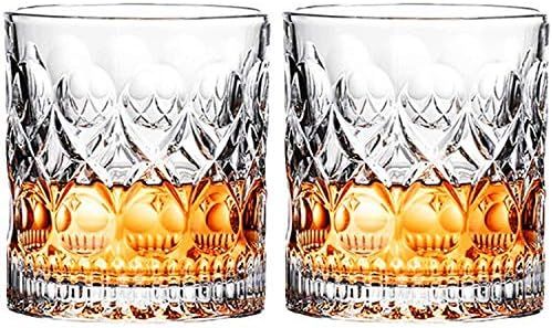 PARACITY Whiskey Glasses Set of 2, 9.5 oz Old Fashioned Glass, Crystal Whiskey Tumbler Rocks Glas... | Amazon (US)