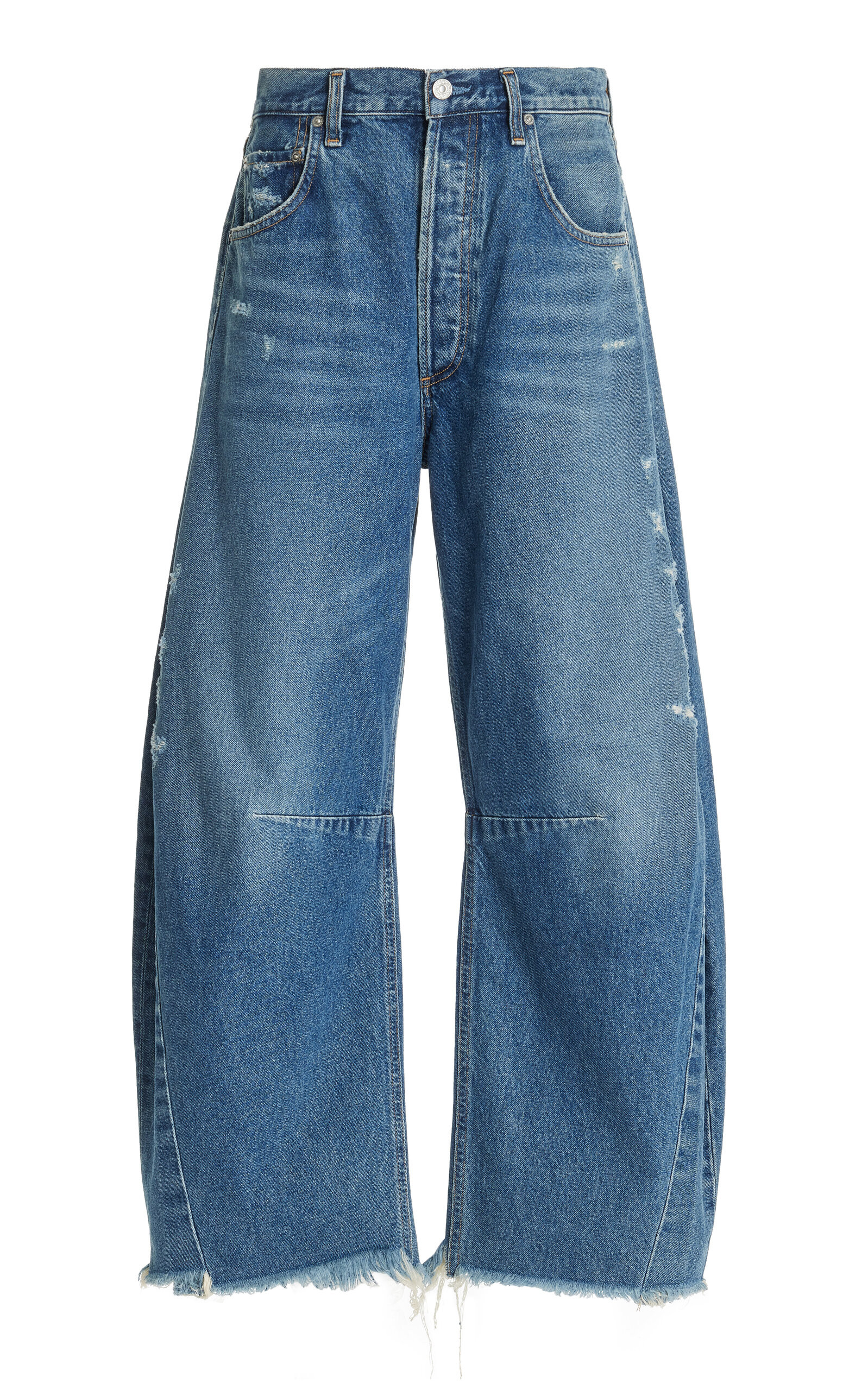 Citizens of Humanity - Horseshoe Rigid High-Rise Wide-Leg Jeans - Medium Wash - 29 - Moda Operandi | Moda Operandi (Global)