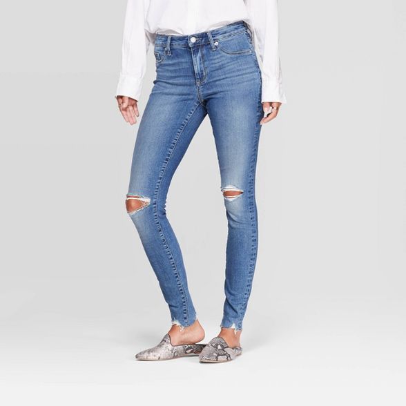 Women's High-Rise Jeans - Universal Thread™ Medium Denim Wash | Target