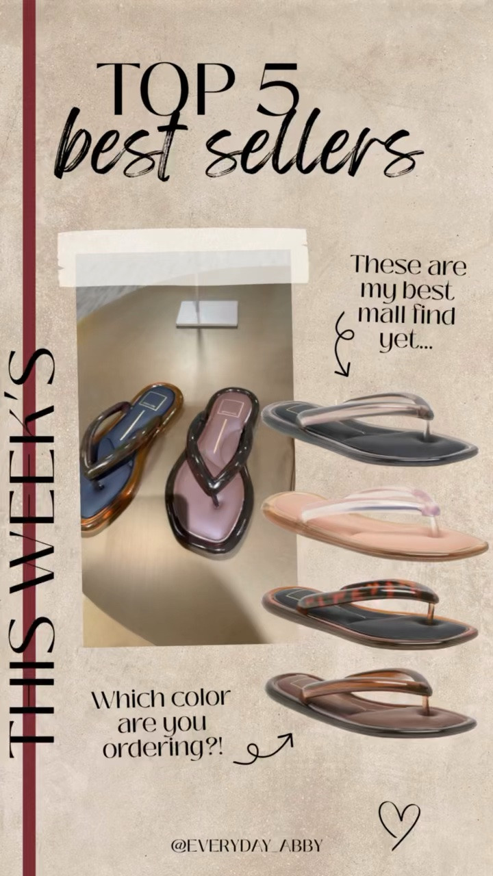 Don’t get me started on these flip flops… my best find from our mall trip! 🔥

#LTKgrwm #LTKootd