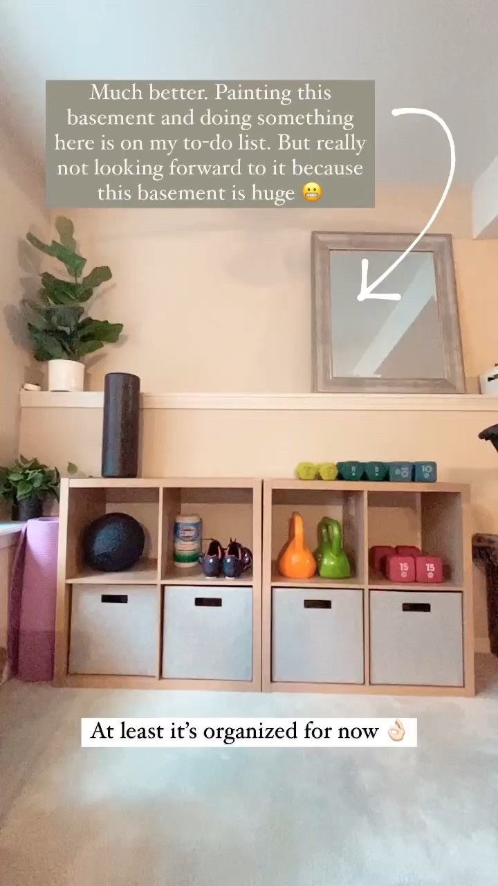 Home gym organization - cube organizers for home gym 

#LTKsalealert #LTKfit #LTKhome