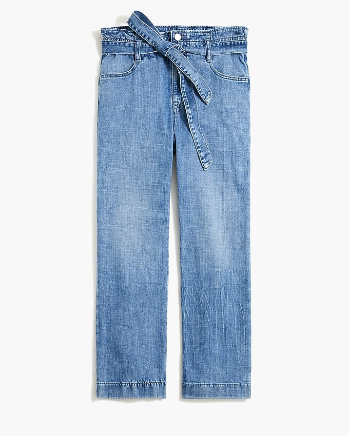 Paper-bag jean in signature stretch | J.Crew Factory