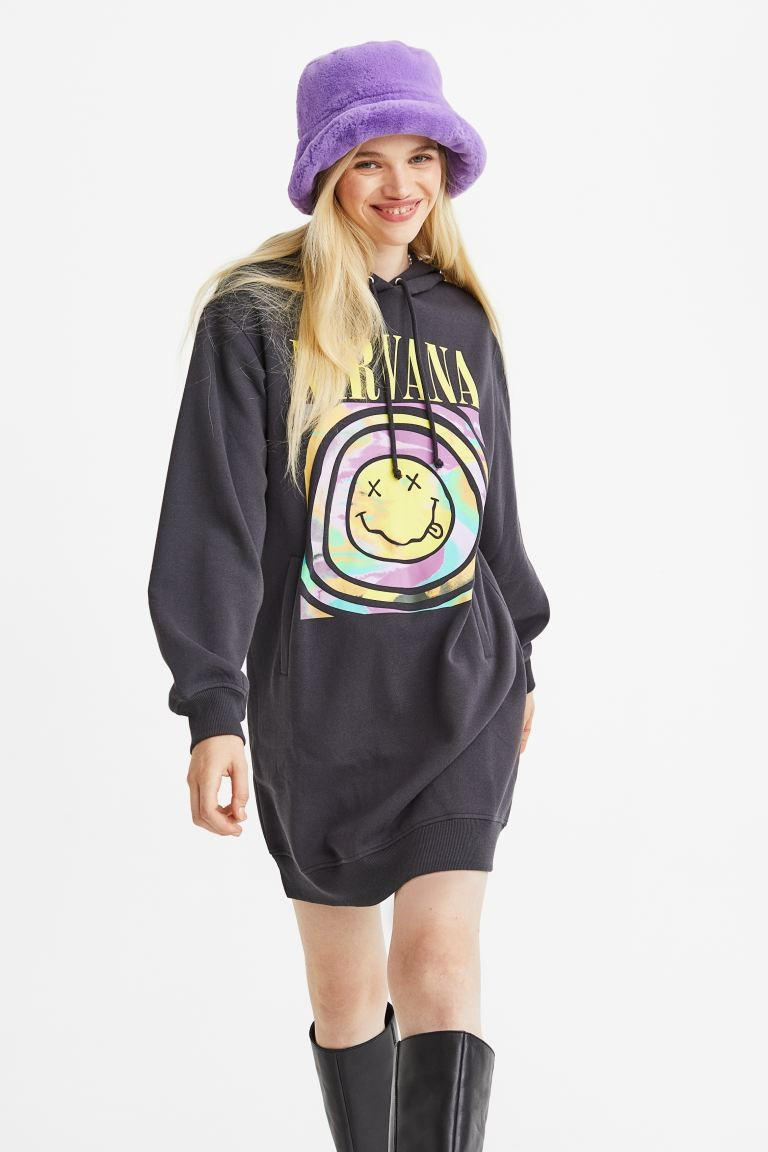 Hooded Sweatshirt Dress | H&M (US + CA)