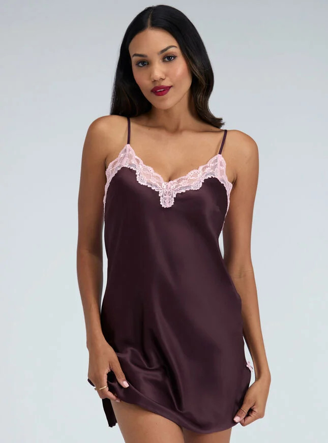 Amelia Matte Satin Chemise | Boux Avenue | Boux Avenue (UK)