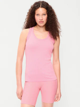 Fluid Seamless Fitted Tank Top | Old Navy (US)