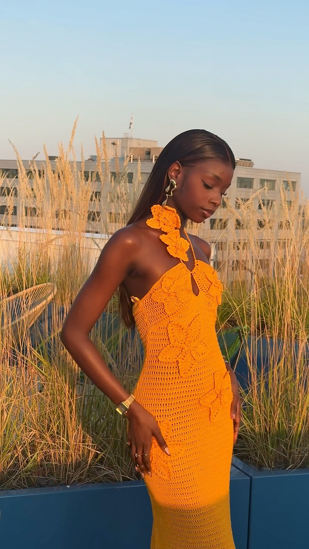 Last summer look with this gorgeous Meshki dress 😍 
#Meshki #summer #summerdress #holidaydress