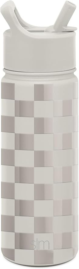 Simple Modern Kids Water Bottle with Straw Lid Vacuum Insulated Stainless Steel Metal Thermos Bot... | Amazon (US)