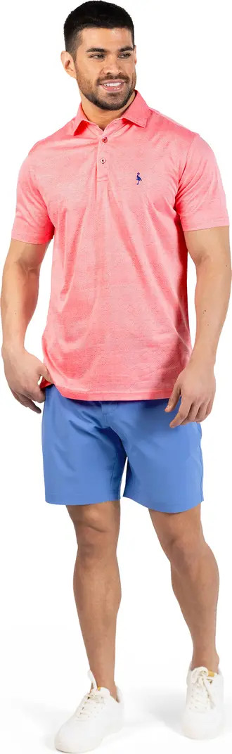 Honeycomb Textured Performance Polo | Nordstrom Rack