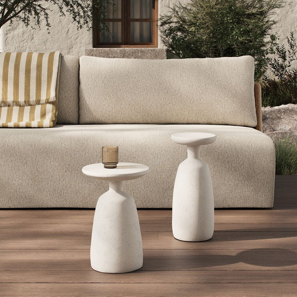 Avenelle Outdoor Nesting End Tables (17"&ndash;20") | West Elm (US)