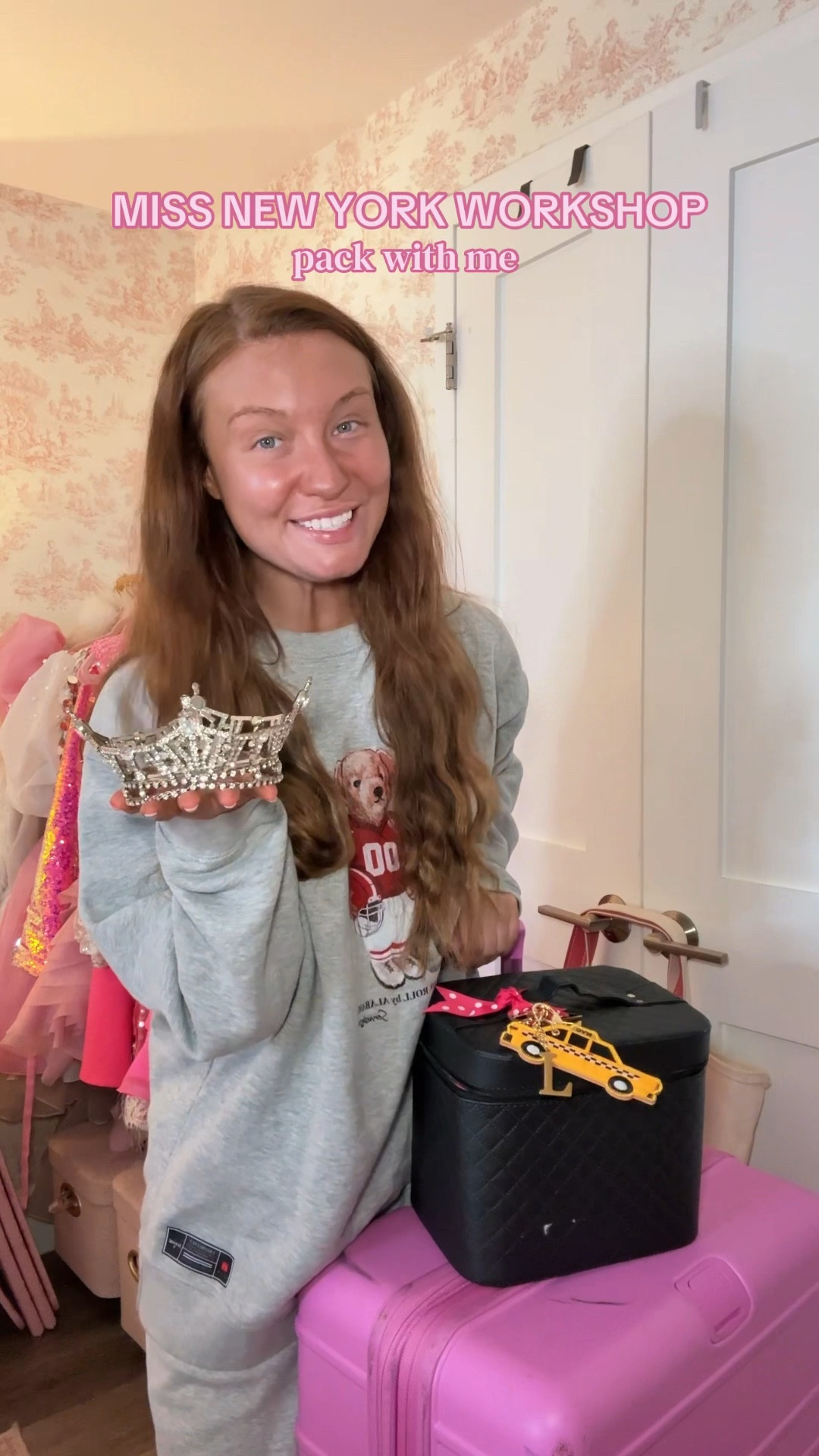 My Miss New York crown box and luggage used for workshop weekend🫶🏼🎀

#LTKTravel