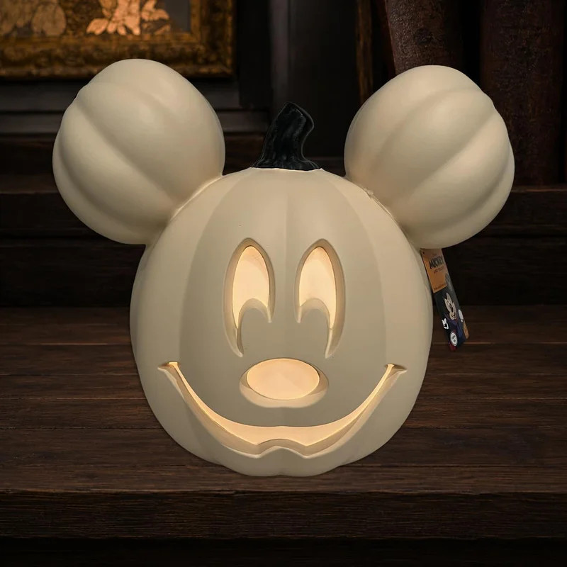 Moments in Time 14"H Disney Mickey Jack o' Lantern Pumpkin Blow Mold - LED Lights, Adapter | Wayfair | Wayfair North America