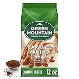 Green Mountain Coffee Roasters Caramel Vanilla Cream, Ground Coffee, Flavored Light Roast, Bagged 12 | Amazon (US)