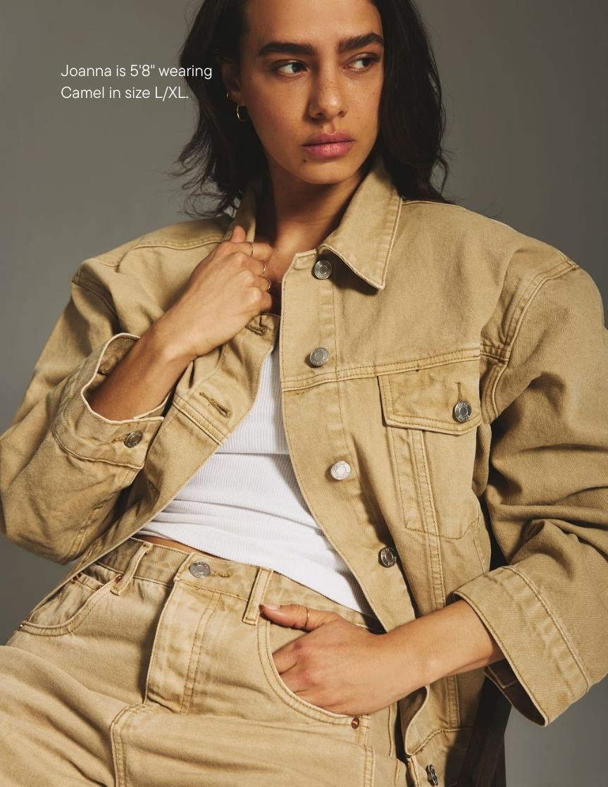 Oversized Denim Jacket | Parke