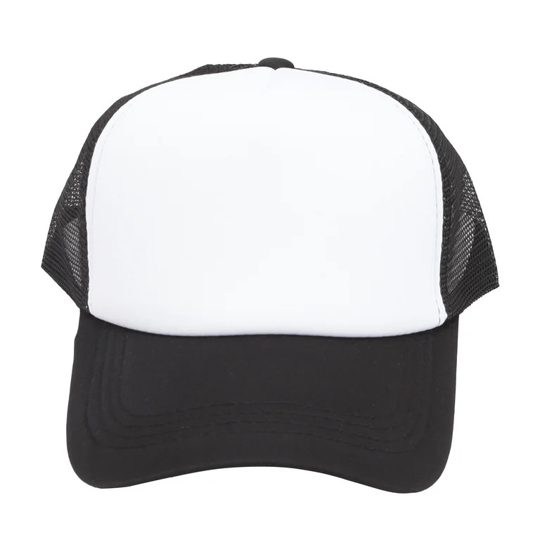 Hello Hobby Fashion Trucker Hat, Black | Walmart (US)