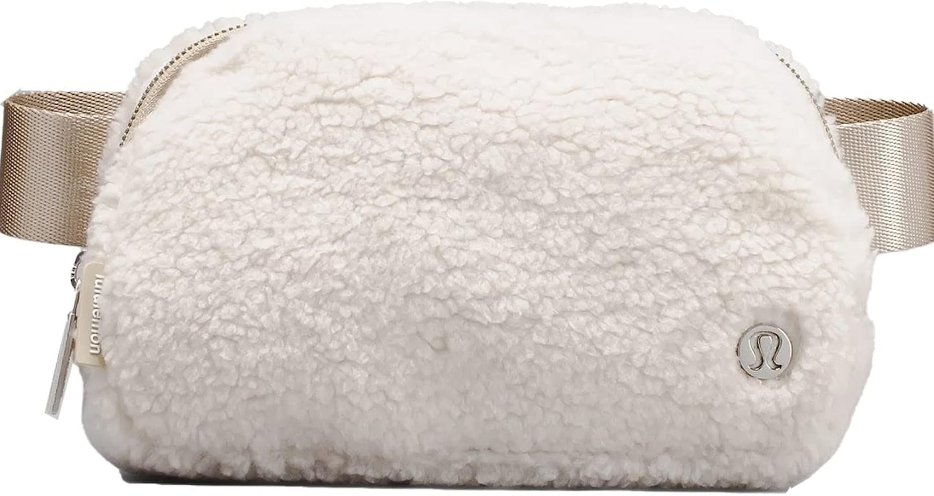 Lululemon Athletica Everywhere Fleece Belt Bag (Light Ivory) | Amazon (US)