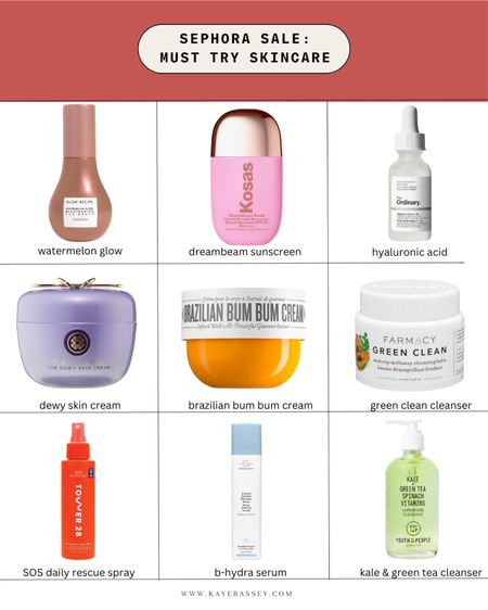 Only a couple of days left to shop during the Sephora savings event! Shop these best selling skincare products and save $$

#sephora #skin #skincare #spring #sale 

#LTKfindsunder100 #LTKxSephora #LTKbeauty