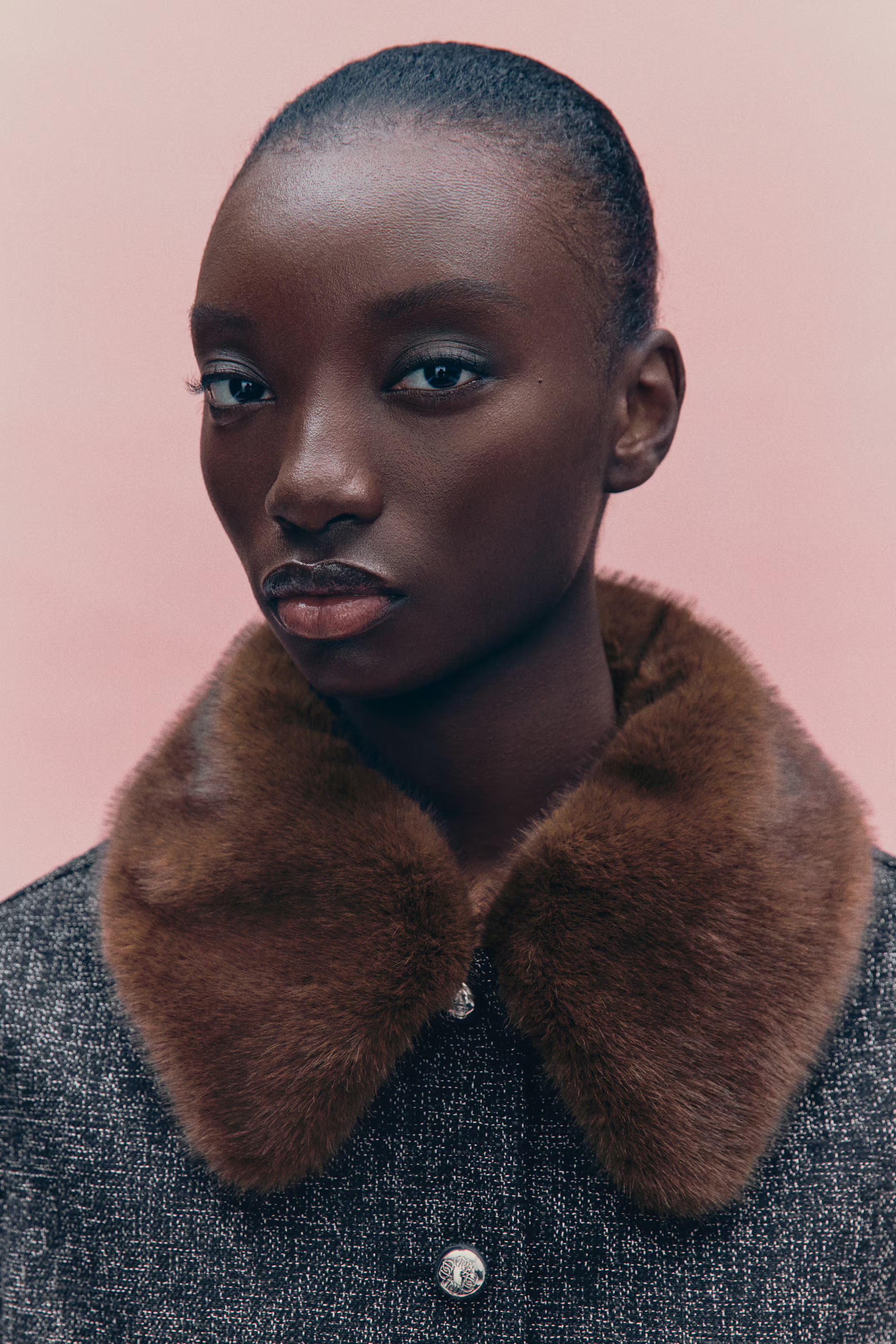 Bouclé Jacket with Collar | H&M (US + CA)